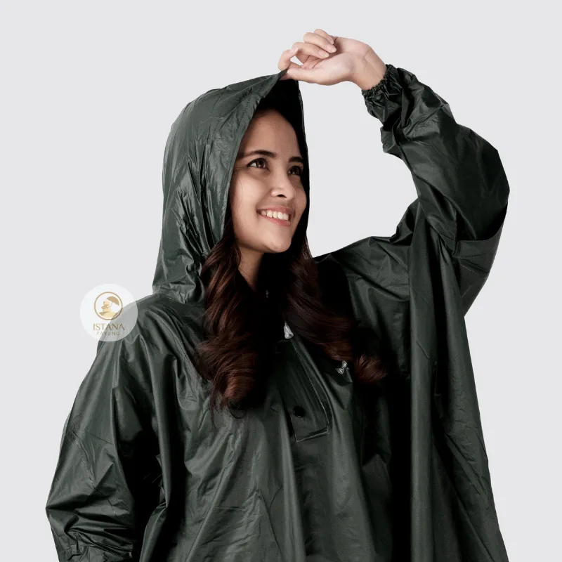 Jas Hujan Stelan Poncho Celana Indoplast Premio - foto 2