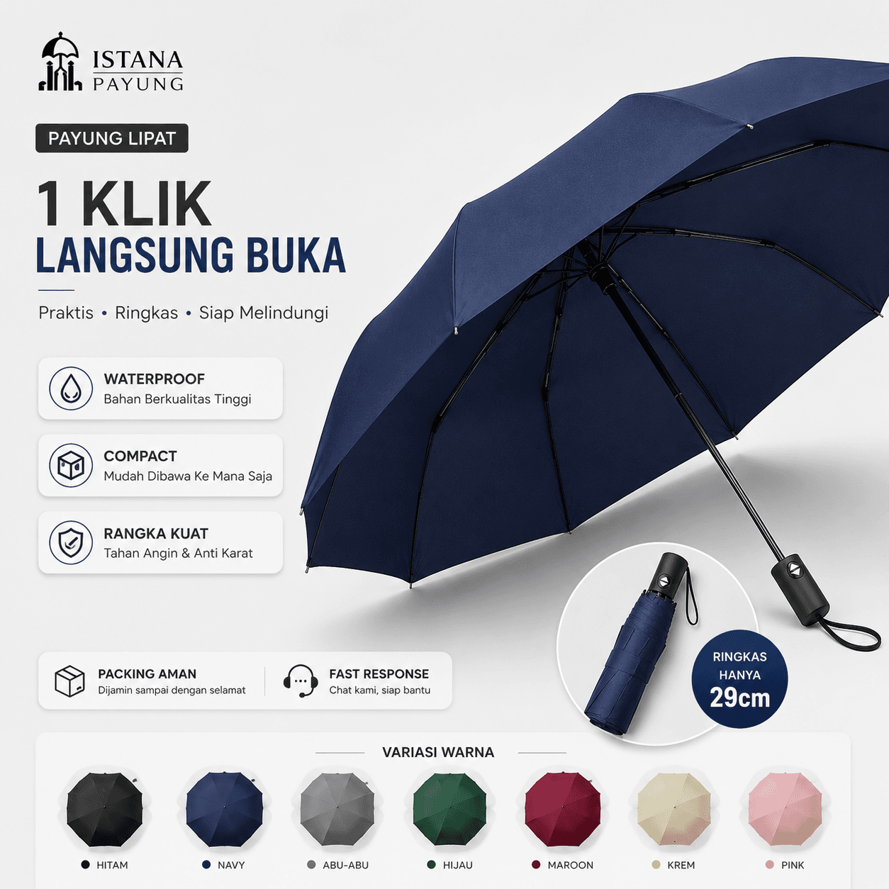 Kenapa Payung Promosi Cocok untuk Corporate Gift Perusahaan