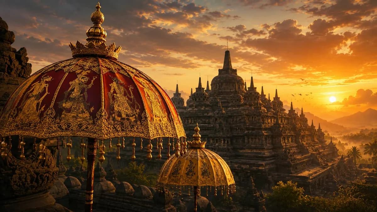 Sejarah & Budaya Payung Indonesia: Warisan Kerajaan Hingga Modern | Istana Payung