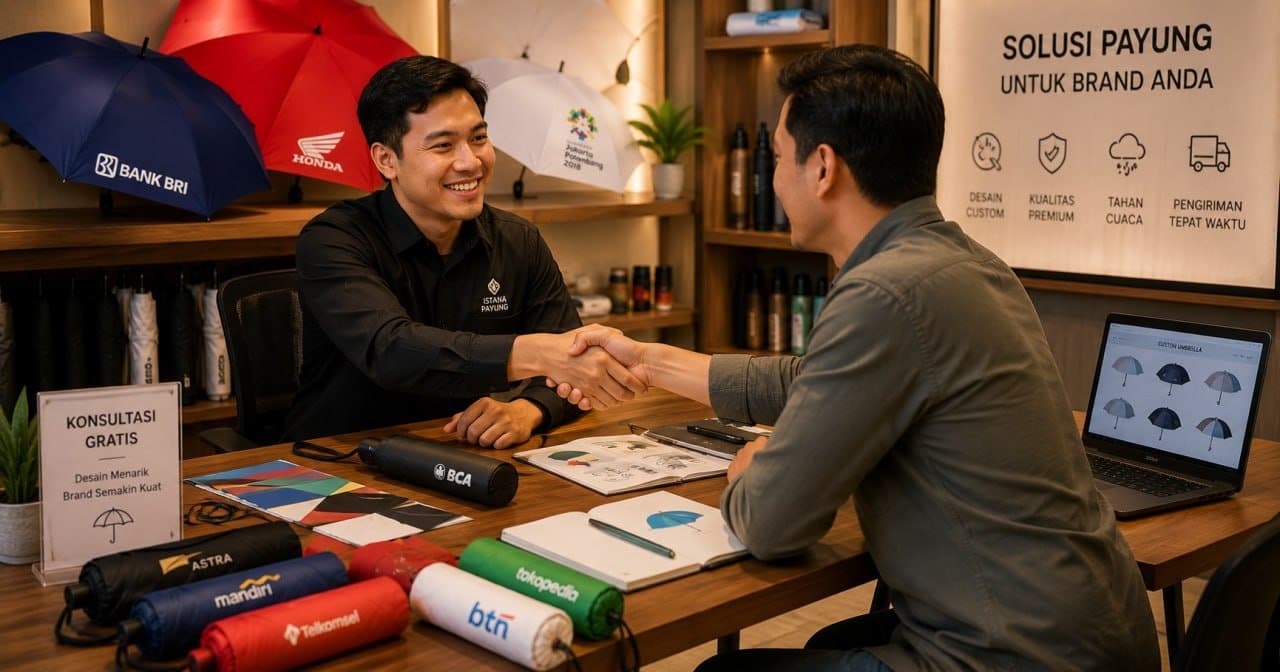 Cara Memilih Toko Payung Terpercaya untuk Custom Souvenir & Promosi Perusahaan