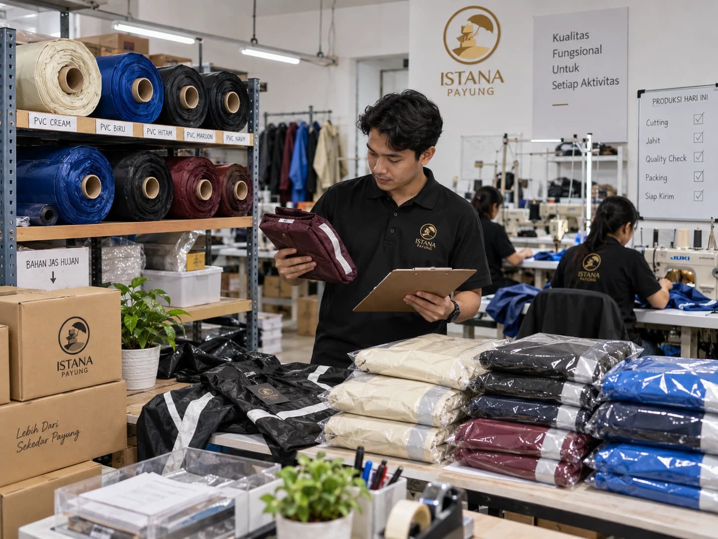 Reseller Jas Hujan: Grosir untuk Konveksi & Toko