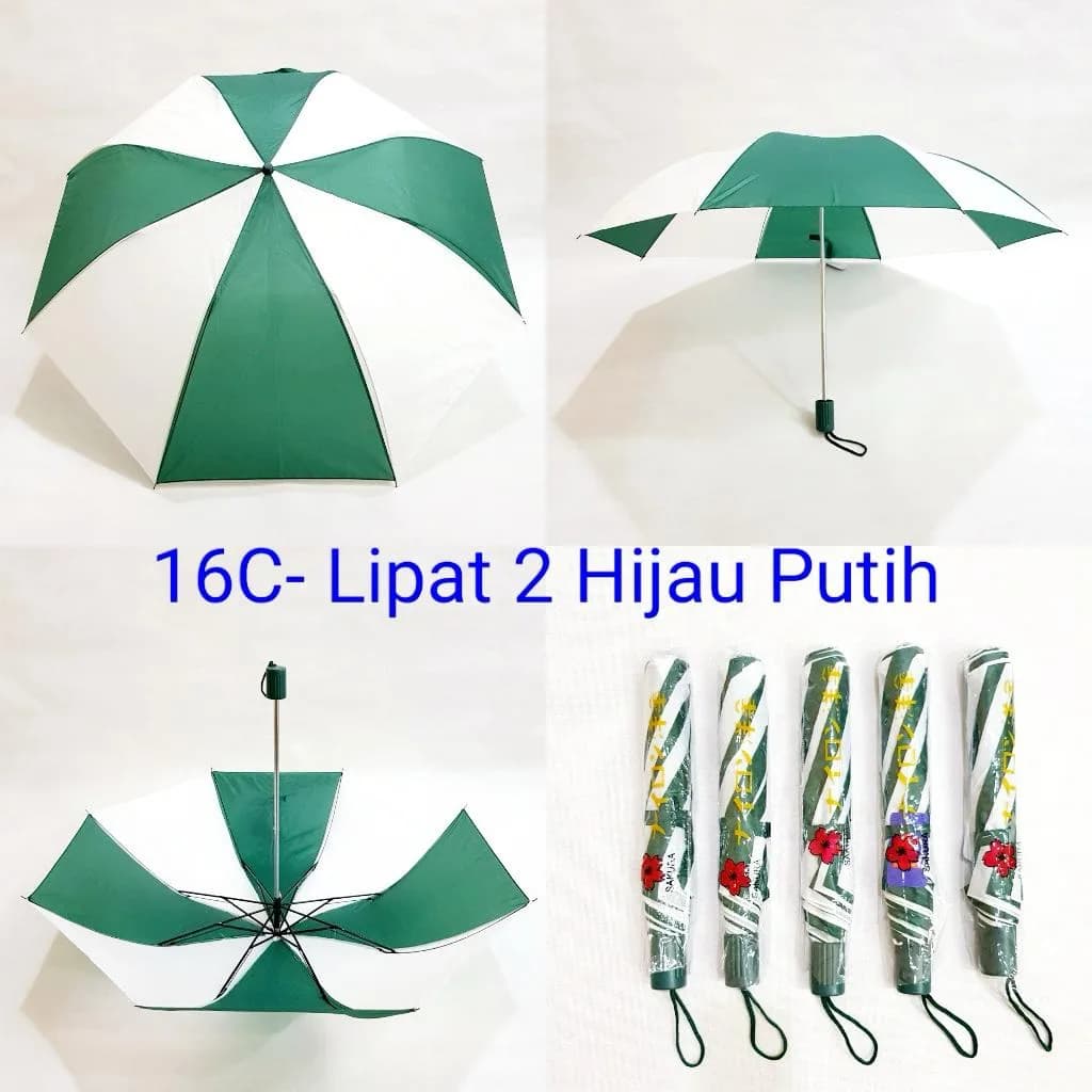 Payung Lipat 2 Manual Kombinasi