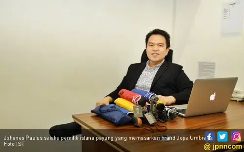 Perjalanan bisnis Johanes Paulus mengembangkan usaha payung (bagian 2))